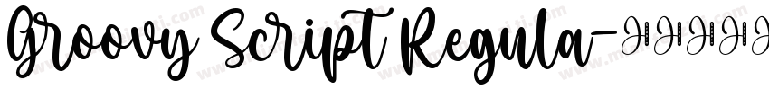Groovy Script Regula字体转换